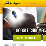 Bzzagent Homepage Screenshot