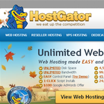 Hostgator Homepage Screenshot