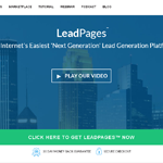 Leadpages Homepage Screenshot