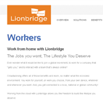 Lionridge Homepage Screenshot