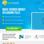 ShareCash Hoempage Screenshot