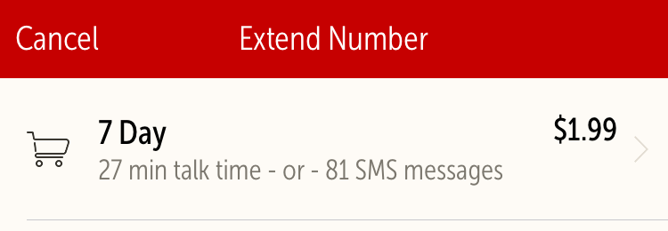 Hushed Extend Number