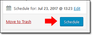 Wordpress Schedule Button