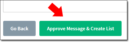 AWeber Approve List Button