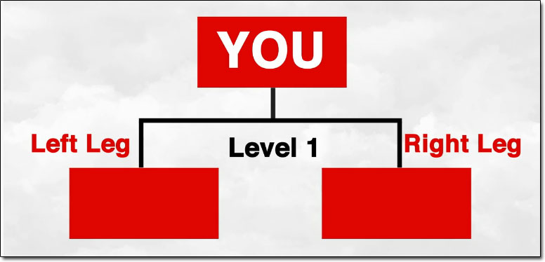 Binary Compensation Plan Structure