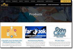 MOBE Products Marketplace