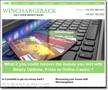 binary options chargeback