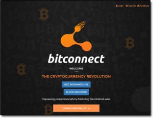 BitConnect Homepage