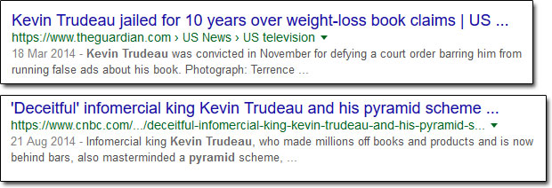 Kevin Trudeau Reviews