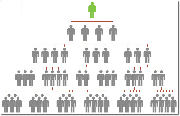 Network Marketing Pyramid Scheme