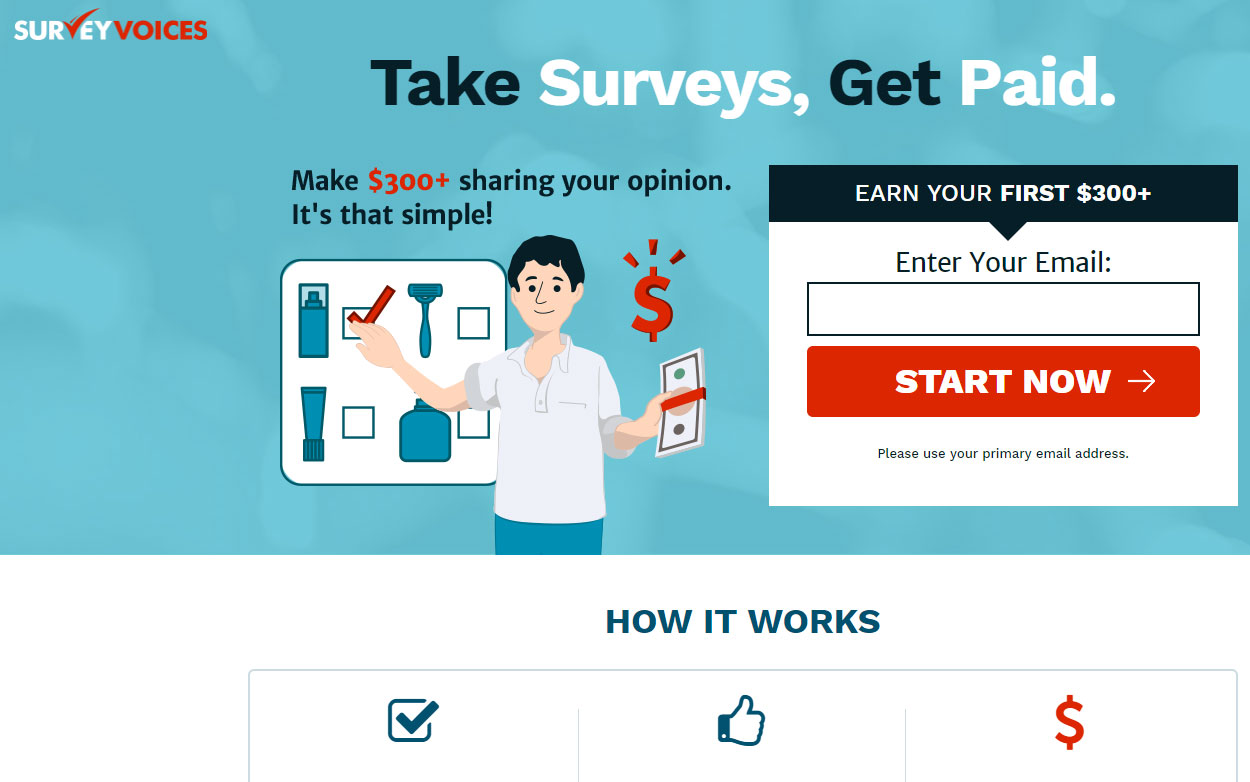 Survey Voices Homepage