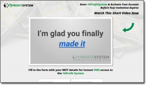 1G Profit System Homepage