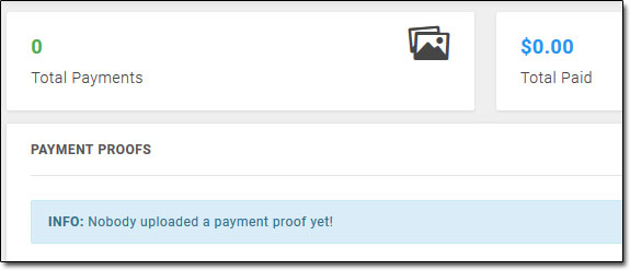 Cash 4 Invite Payment Proofs