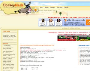DonkeyMails Homepage