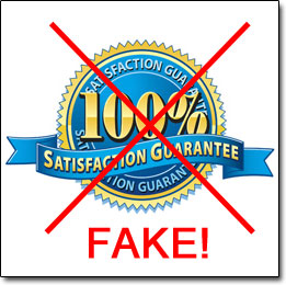 Fake Money Back Guarantee