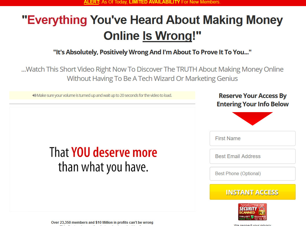 Home Biz Now Homepage