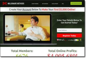 Millionaire Methods System Homepage