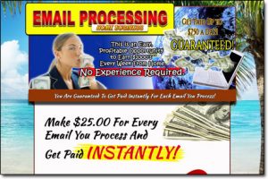 My Residual Profit Email Processing Homepage