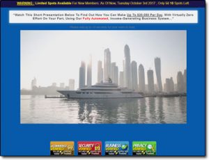 Online Millionaire System Homepage