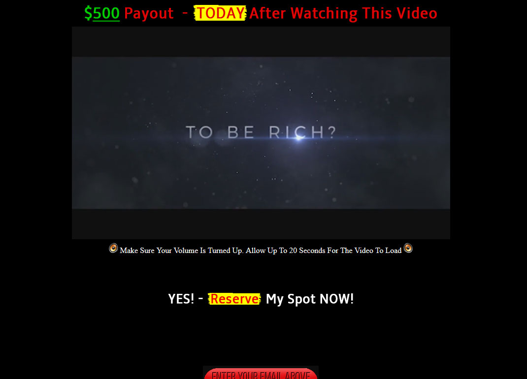 Retired Millionaire Homepage