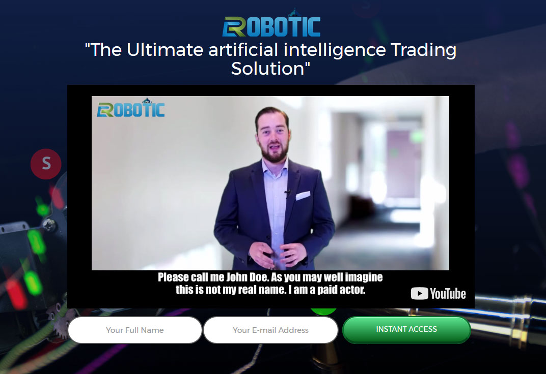 TAI Robotic Homepage Screenshot