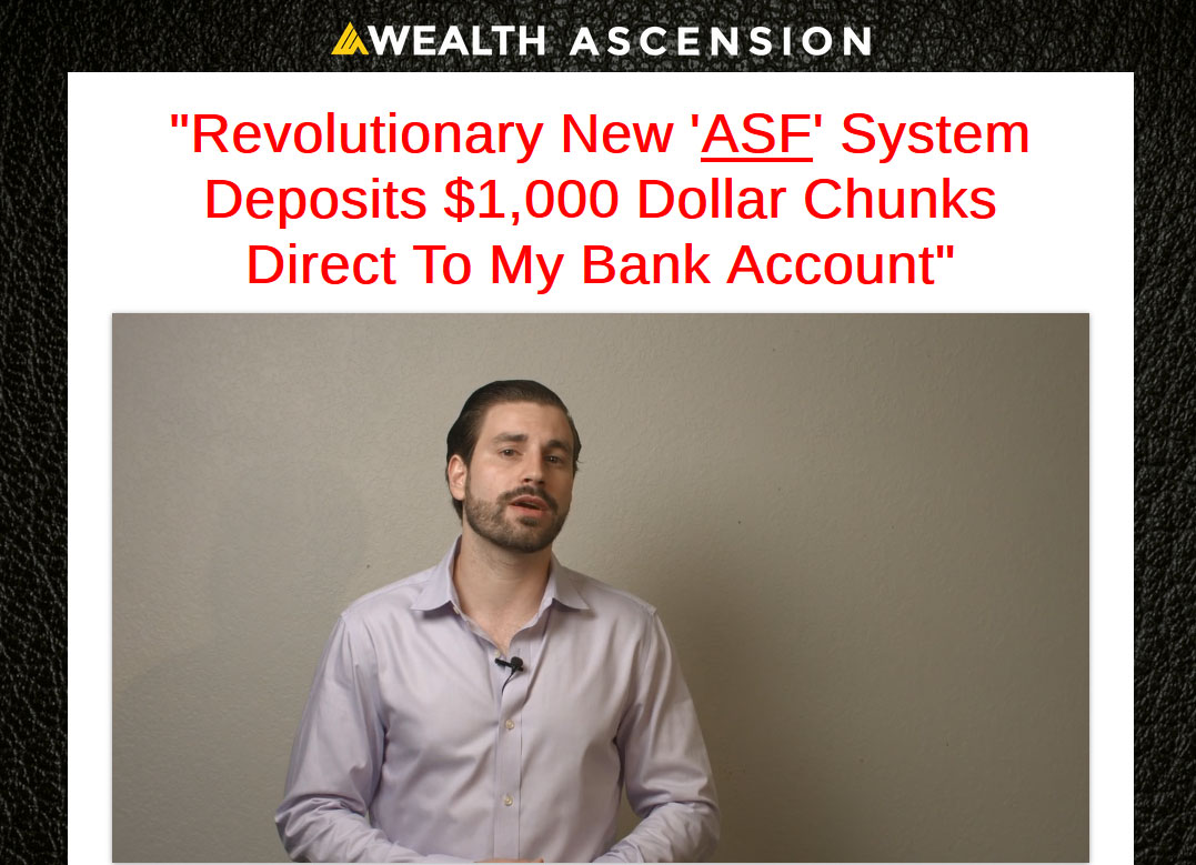 Wealth Ascension System Homepage