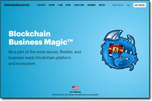 DragonChain Website Thumb