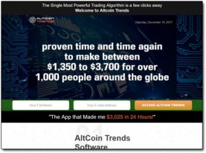 Altcoin Trends Website