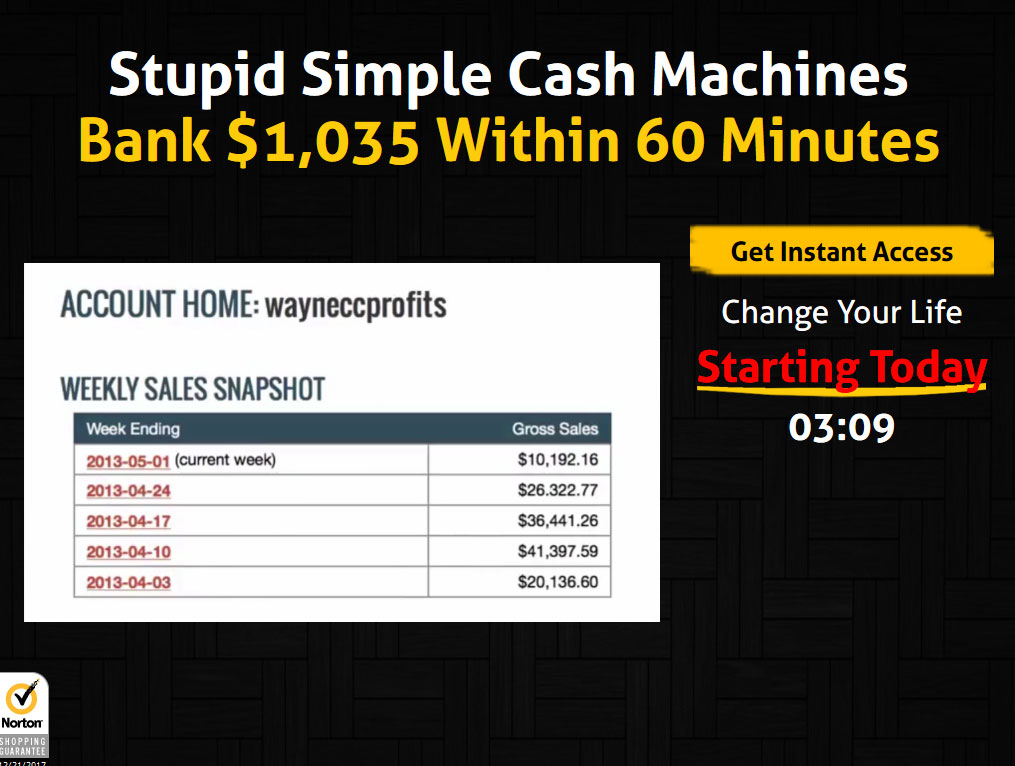 Click Cash System Website