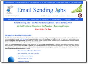 Email Sending Jobs Website Thumb