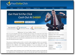 Four Dollar Click Homepage