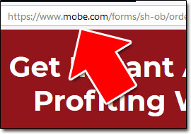 MOBE Checkout Page