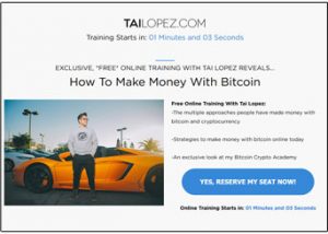 Tai Lopez Bitcoin Crypto Academy Website Thumb