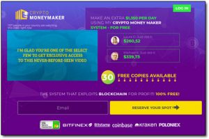 The Crypto Money Maker Website