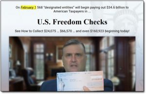 Freedom Checks Website Screenshot