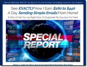 Copy My Email System Website Screenshot