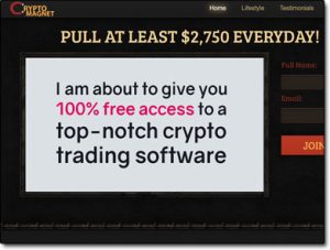 Crypto Magnet Website Screenshot Thumb