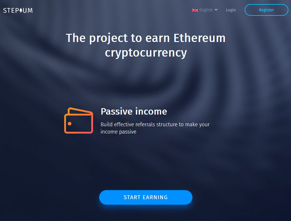 Stepium Website Screenshot