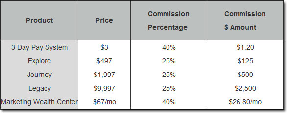 The Wealth Network Affiliate Compensation Plan