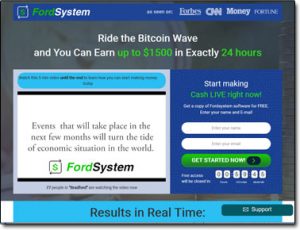 The Ford System Website Screenshot
