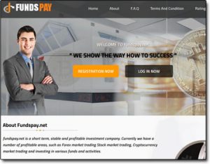 FundsPay Website Screenshot