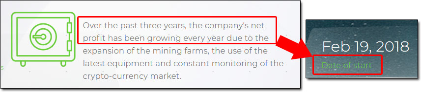 MineTech Farm Start Date