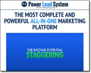 Power Lead System Website Screenshot