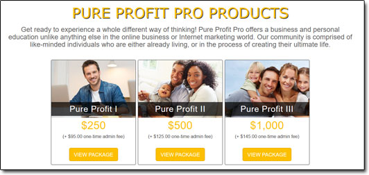 Pure Profit Pro Products