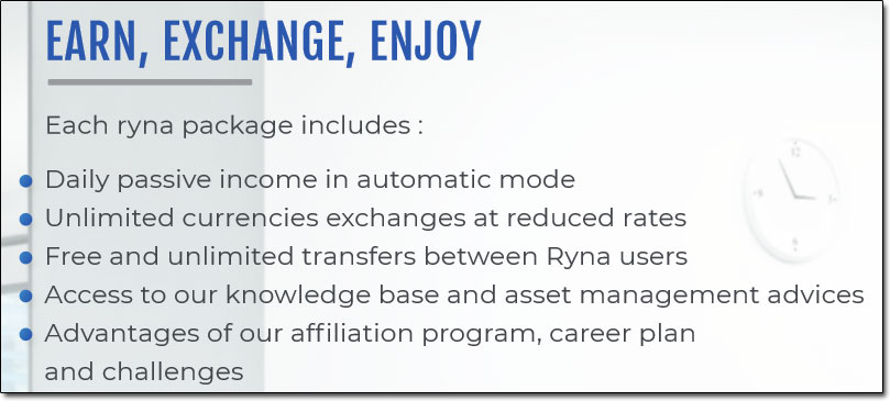 Ryna Holdings Packages