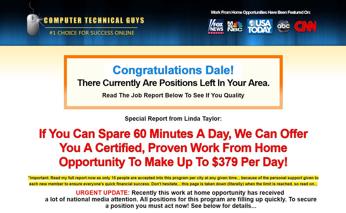 Computer Technical Guys Website Screenshot