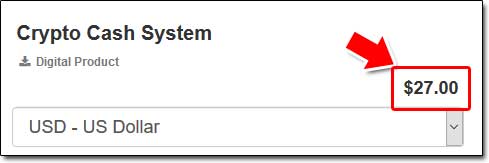 Crypto Cash System Price