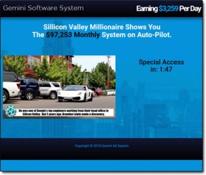 Gemini Software System Website Screenshot