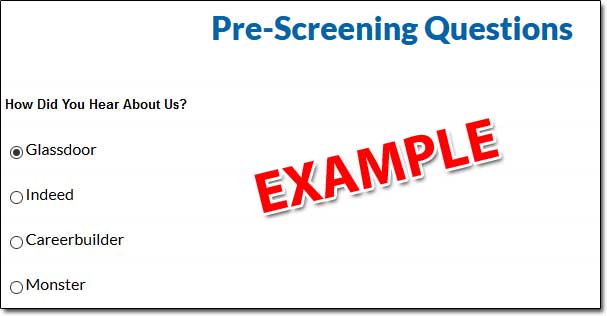 American Online Jobs Pre Screening Questions