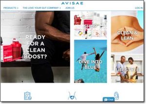 Avisae Website Screenshot